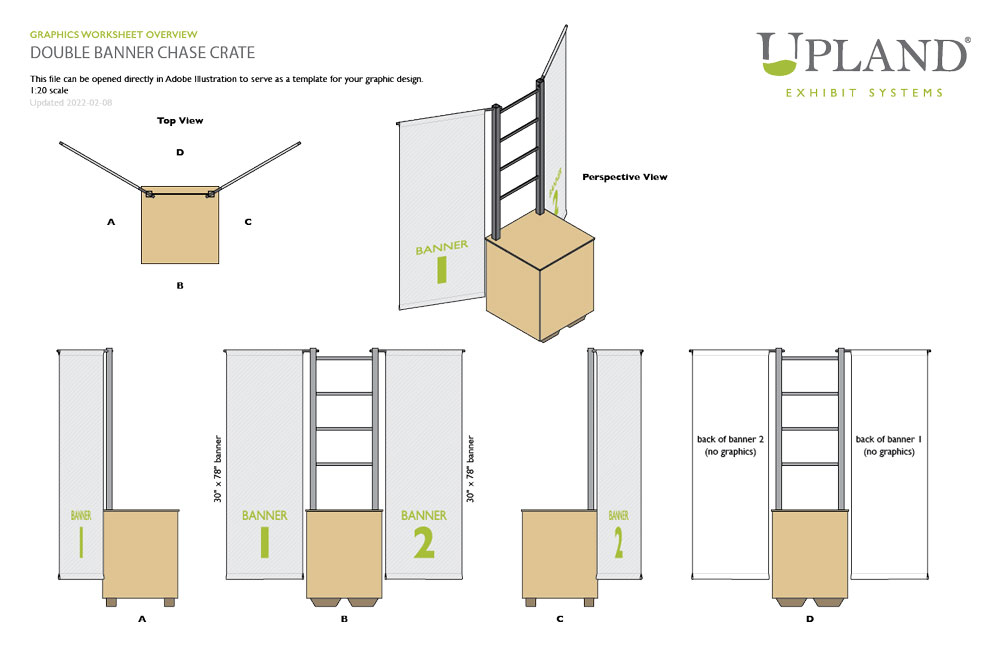 Upland Chase Crate panel graphics worksheet