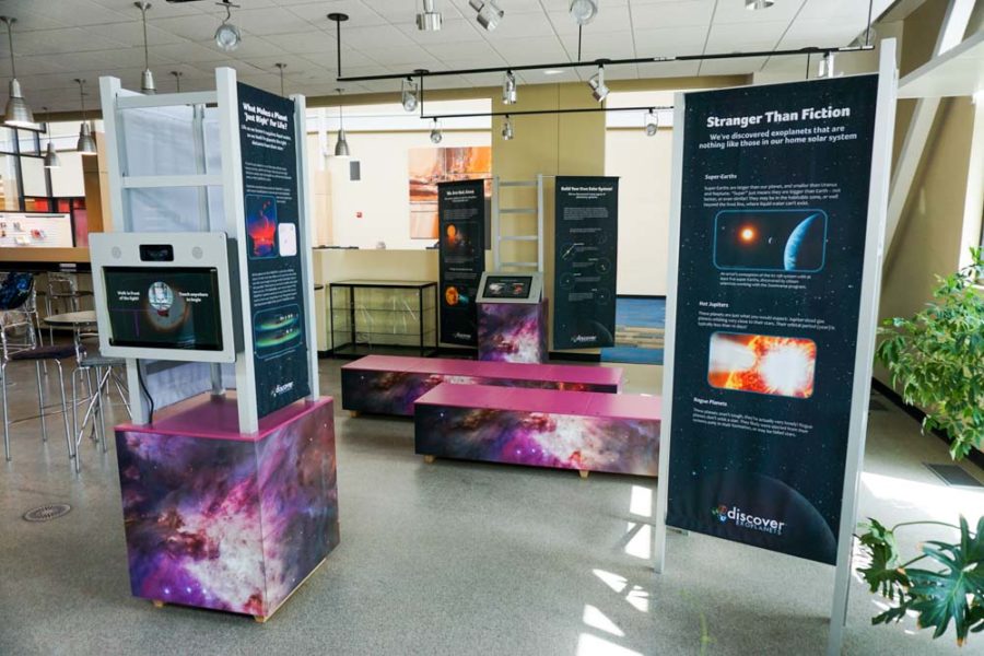Upland® Exhibits - LEK® Connector System and banners produced for the Space Science Institute